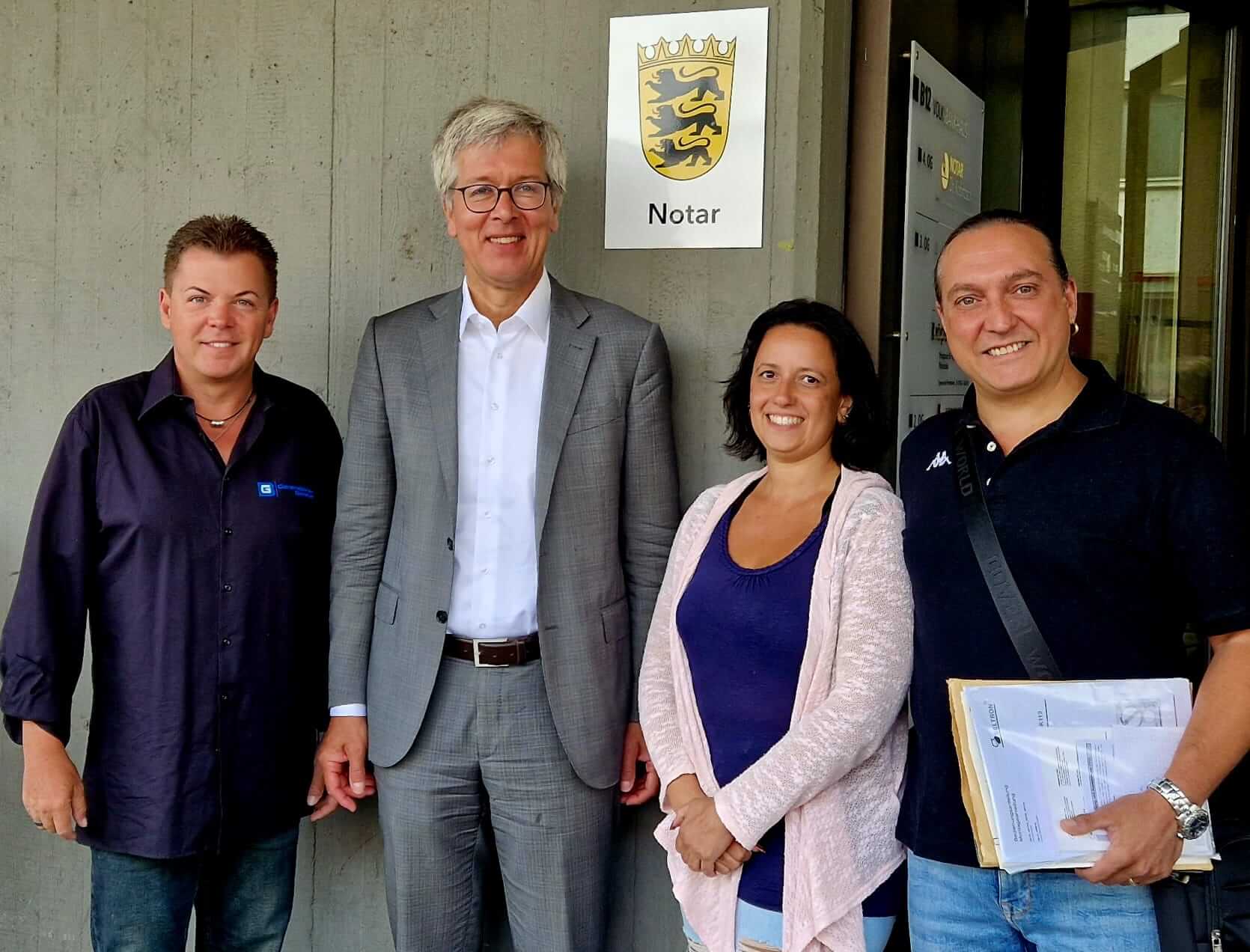 Notartermin und Eigentumsübertragung