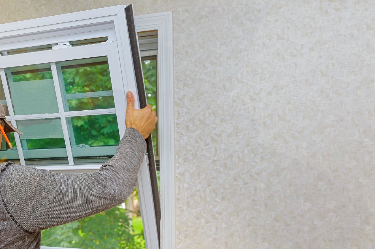 Austausch aller Fenster in einem Einfamilienhaus